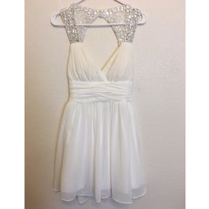 Beautiful white formal dress